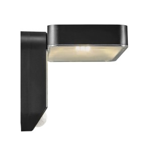 RICA Carré, App murale, Noir, IP44, Solair Led, - NORDLUX 2118161003 