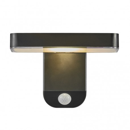 RICA Carré, App murale, Noir, IP44, Solair Led, - NORDLUX 2118161003 