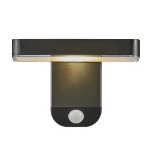 RICA Carré, App murale, Noir, IP44, Solair Led, - NORDLUX 2118161003 