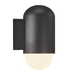 HEKA, Applique murale, Noir, IP44, E27  - NORDLUX 2118211003 