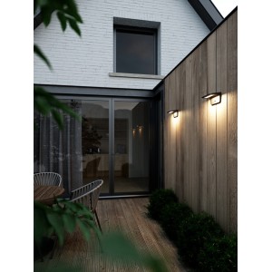 AGENA,App murale, Solaire Noir, IP44, Solair Led  - NORDLUX 2118221003 