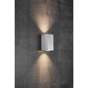 CANTO MAXI KUBI 2 applique murale Aluminium Blanc GU10  - Nordlux 49731001 
