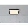 OJA 29 SDB plafonnier carré Plastique Noir LED integrée 3000/4000K - Nordlux 2015066103 