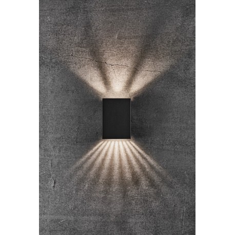 FOLD 10applique murale Aluminium Noir LED integrée 3000K - Nordlux 2019041003 