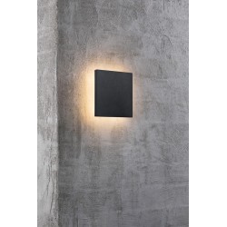 ARTEGO applique murale Aluminium-Plastique Noir LED integrée 3000K - Nordlux 46951003 