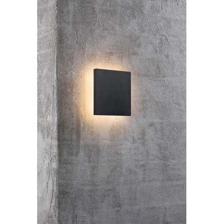 ARTEGO applique murale Aluminium-Plastique Noir LED integrée 3000K - Nordlux 46951003 