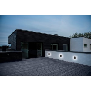 ARTEGO applique murale Aluminium-Plastique Noir LED integrée 3000K - Nordlux 46951003 