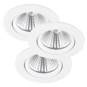 FREMONT 3-KIT spot encastré Métal et plastique Blanc LED integrée 2700K - Nordlux 47580101 