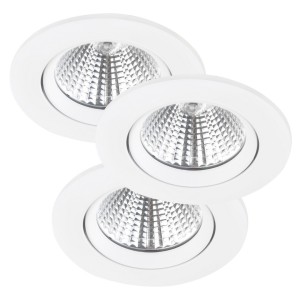 FREMONT 3-KIT spot encastré Métal et plastique Blanc LED integrée 2700K - Nordlux 47580101 
