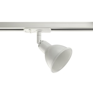 LINK SINGLE spot sur rail Métal et plastique Blanc GU10  - Nordlux 86109901 