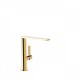 Mitigeur lavabo bec 34x10 mm Doré OR - TRES 21130501OR