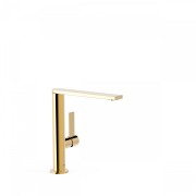 Mitigeur lavabo bec 34x10 mm Doré OR - TRES 21130501OR 