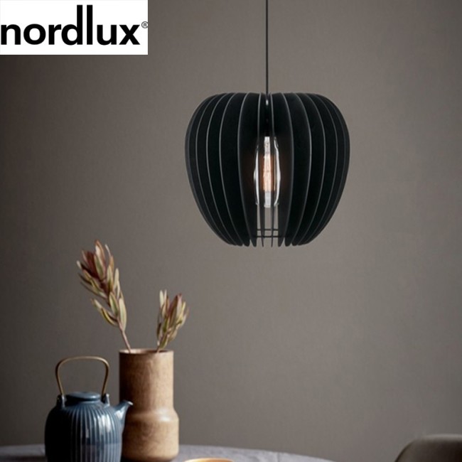 TRIBECA 38 suspension Bois Noir E27  - Nordlux 46433003 