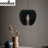 TRIBECA 38 suspension Bois Noir E27 - Nordlux 46433003 