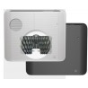 Radiateur Fonte NOIROT DOOK 750W horizontal gris anthracite connecté NEN3362TCHS