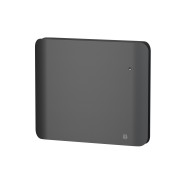 Radiateur Fonte NOIROT DOOK 1000W horizontal gris anthracite connecté NEN3363TCHS