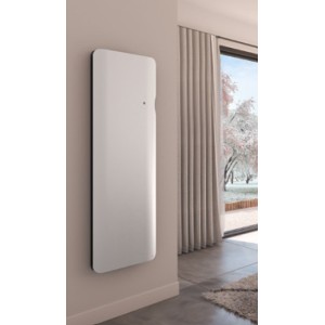 Radiateur Fonte INTUIS DOOK 1000W Verticial blanc connecté NEN3373TCEC