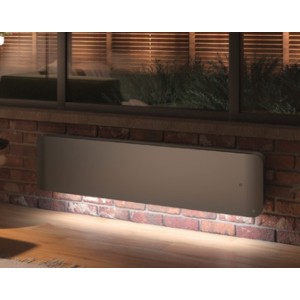 Radiateur Fonte INTUIS DOOK 1500W Bas blanc connecté NEN3385TCEC