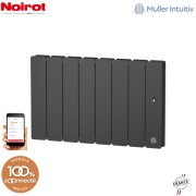 Radiateur Fonte NOIROT BELADOO 1000W Bas gris anthracite connecté NEN1703SEHS