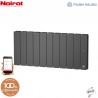 Radiateur Fonte NOIROT BELADOO 1500W Bas gris anthracite connecté NEN1705SEHS