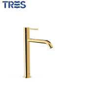 Mitigeur lavabo Doré Study Exclusive  - TRES 26230701OR