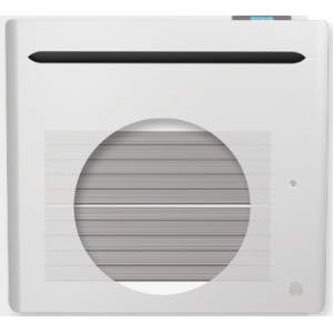 Radiateur Aluminium NOIROT SENSUAL 1250W horizontal blanc connecté NEN2484SEEC