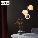 Suspension métal et verre blanc opalin LILLY - Nordlux 48603035