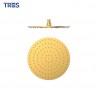 Douche de tête anticalcaire diamètre 300 mm Or mat 24K - TRES 13413730OM