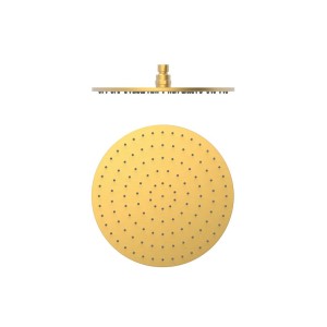 Douche de tête anticalcaire 300 mm Or mat 24K - TRES 13413730OM