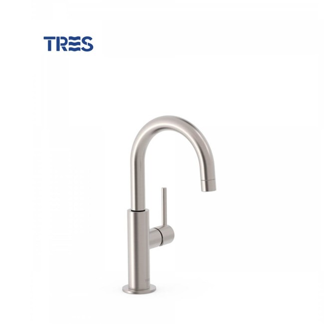 Mitigeur de lavabo Acier Study Exclusive  - TRES 26290403AC