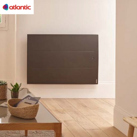 Radiateur Atlantic ONIRIS Gris étoilé 750W Pilotage Intelligent Horizontal - 503908