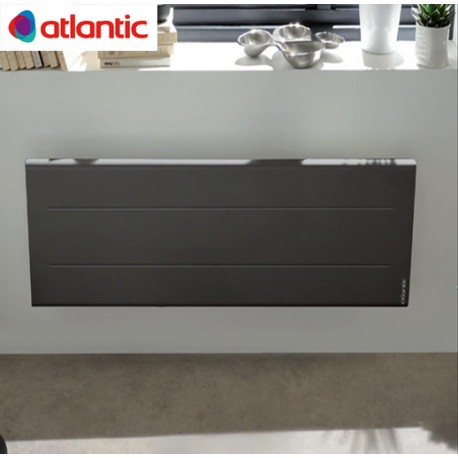 Radiateur Atlantic ONIRIS Gris étoilé 750W Pilotage Intelligent Connecté PLINTHE - 503919