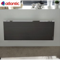 Radiateur Atlantic ONIRIS Gris étoilé 1500W Pilotage Intelligent Connecté PLINTHE - 503922