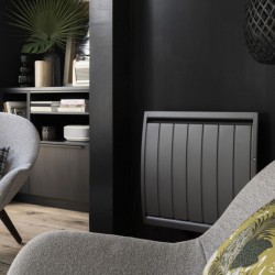 Radiateur Fonte NOIROT CALIDOO 2000W horizontal Gris anthracite connecté NEN3017SEHS 