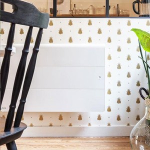 Radiateur Fonte INTUIS AXOO 1500W horizontal blanc connecté NEN3075SEEC