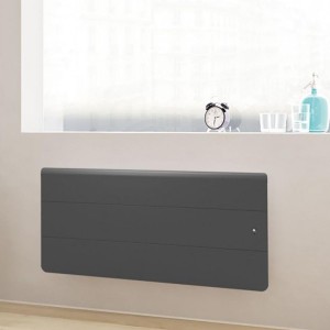 Radiateur Fonte INTUIS AXOO 1000W Bas Gris anthracite connecté NEN3093SEHS