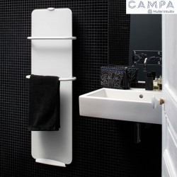 Sèche-serviettes électrique soufflant Blanc 1200W Campaver-bains Ultime - CAMPA CVUC12BCBM