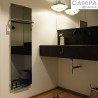 Sèche-serviettes électrique soufflant CAMPA Campaver-bains Select Reflet 1000W CVSC10MIRE