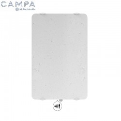Radiateur électrique NATURAY Ultime Vertical Blanc de lave 2000W - CAMPA NATC20VBCL