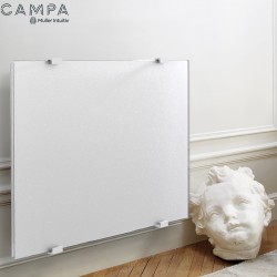 Radiateur électrique CAMPA CAMPAVER Select Horizontal Lys Blanc 2000W - CMSC20HBCCB