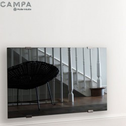 Radiateur électrique CAMPA CAMPAVER Select Horizontal Reflet 2000W - CMSC20HMIRE
