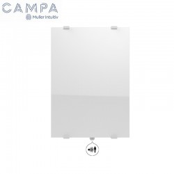Radiateur électrique CAMPAVER Select Vertical Noir Astrakan 2000W - CAMPA CMSC20VSEPB