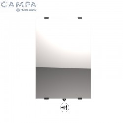Radiateur électrique CAMPAVER Select Vertical Reflet 1000W - CAMPA CMSC10VMIRE