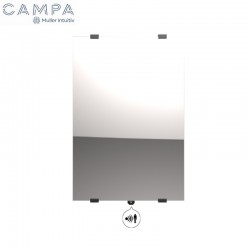 Radiateur électrique CAMPAVER Select Vertical Reflet 2000W - CAMPA CMSC20VMIRE