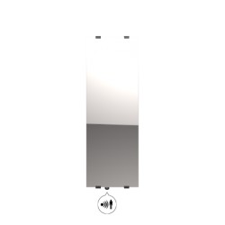 Radiateur électrique CAMPAVER Select Etroit Vertical Reflet 1600W - CAMPA CSEC16VMIRE