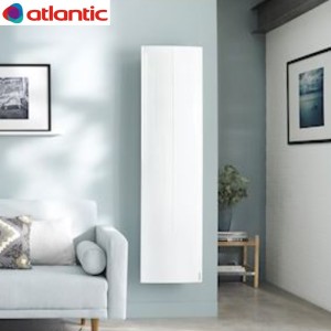 Radiateur chaleur douce  Sokio Digital vertical 1000W Blanc - Atlantic 503116
