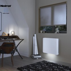 Radiateur Fonte NOIROT DOOK 2000W horizontal blanc connecté NEN3367TCEC