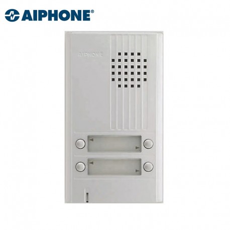 Platine Saillie 4 Bp avec façade aluminium - AIPHONE DA4DS 110542