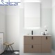 Meuble de salle de bain UNIIQ 1200 droite MOKA MAT - SALGAR 24630