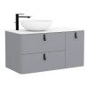 Meuble de salle de bain UNIIQ 1200 droite HUMO - SALGAR 24632 